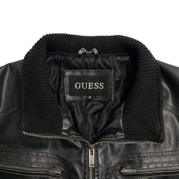Guess Leather Jacket - Picture 3 of 3
